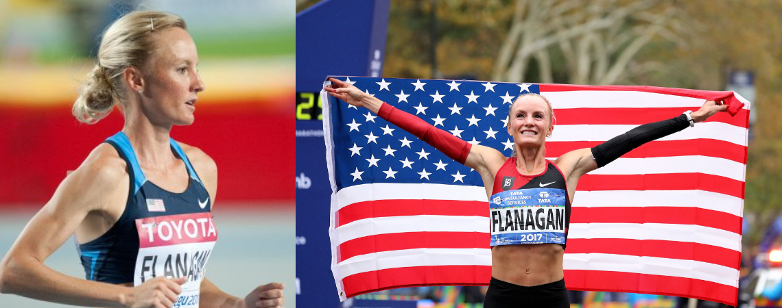 Shalane Flanagan primeira mulher vencedora da maratona de Nova York